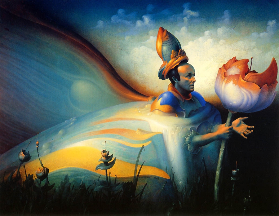 gil bruvel ジル・ブルーベル 絵画 月